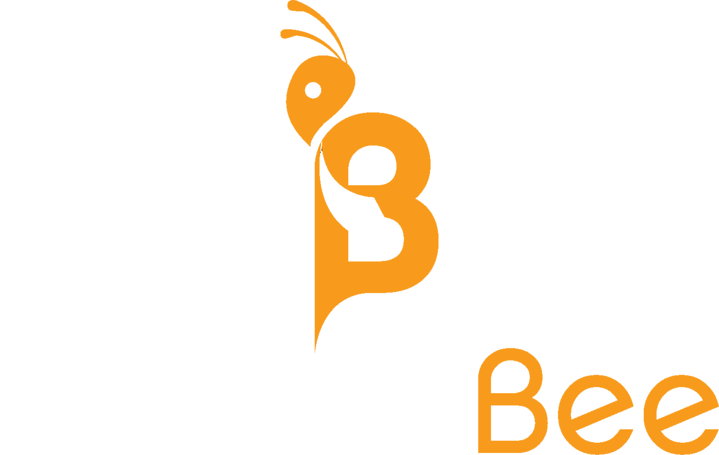 Career Bee Logo White