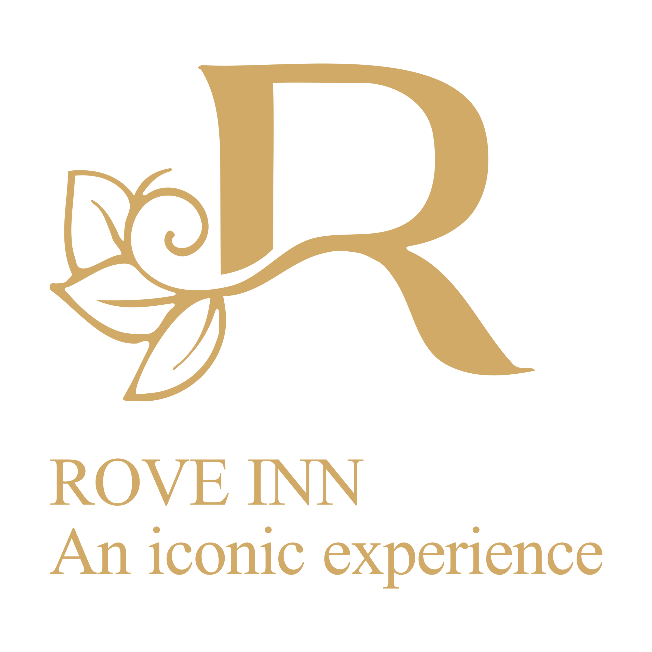 ROVE INN Golden Scaled